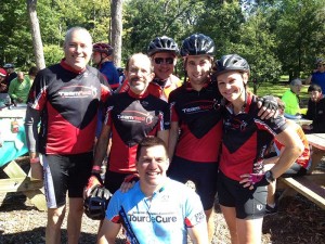Team RED in the North Shore Century