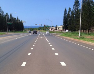 Maui Cycling Lane